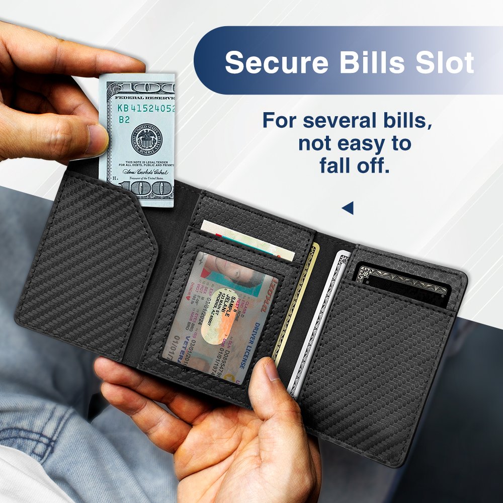 KUNGFU WALLET - For Airtag Pop Up Wallet for Men RFID - Image 4