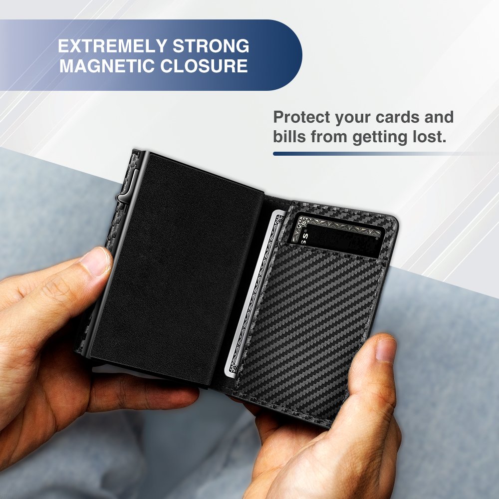 KUNGFU WALLET - For Airtag Pop Up Wallet for Men RFID - Image 7